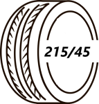 215/45 ...